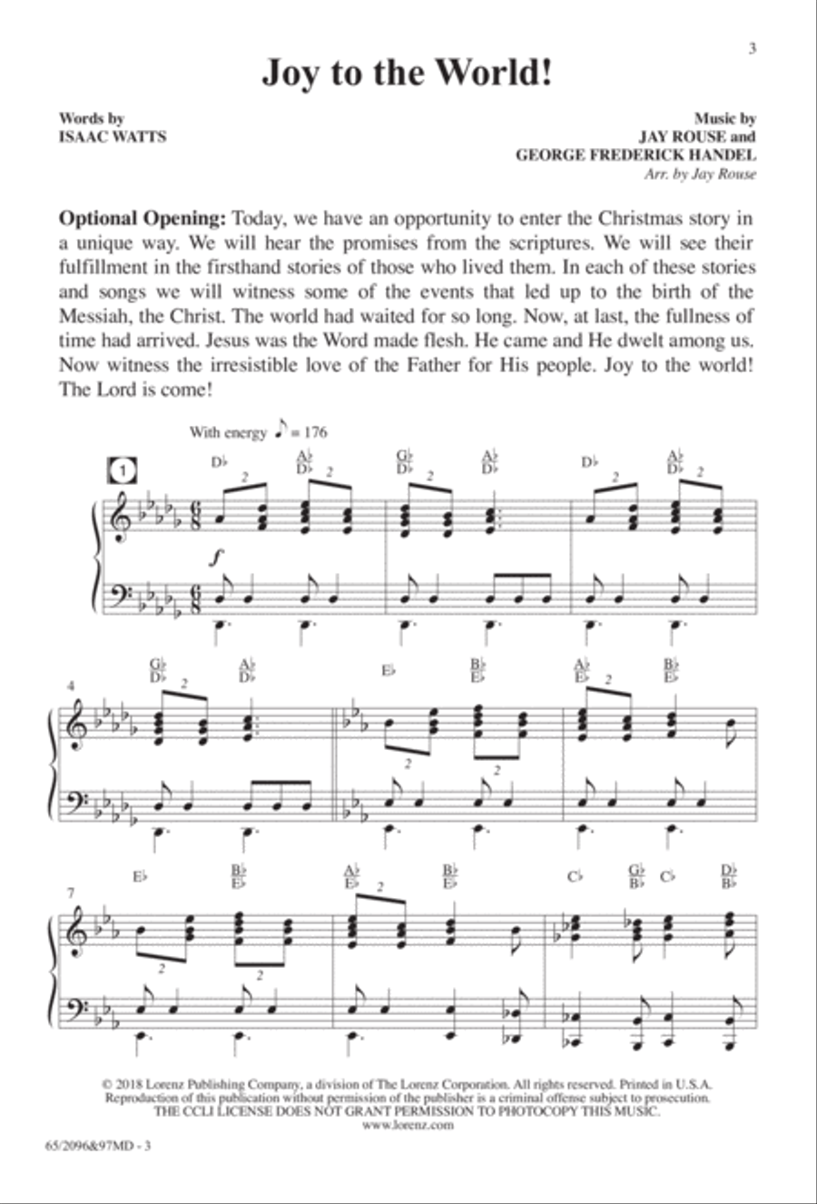 Behold, A Savior! Behold, A Savior! 4-Part scores gallery preview page 2