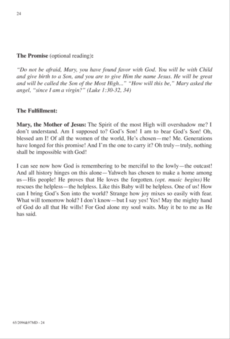 Behold, A Savior! Behold, A Savior! 4-Part scores gallery preview page 12