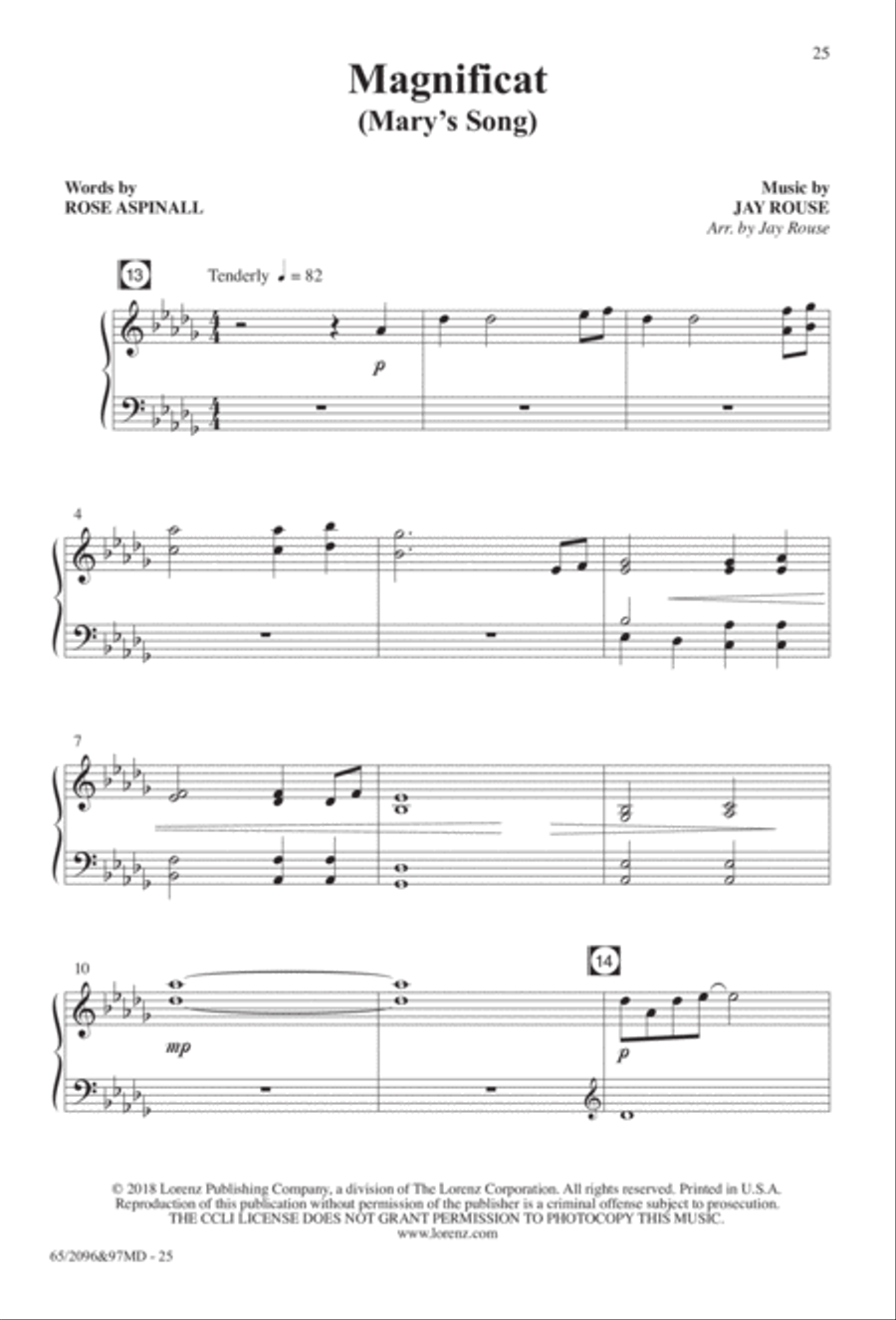 Behold, A Savior! Behold, A Savior! 4-Part scores gallery preview page 13