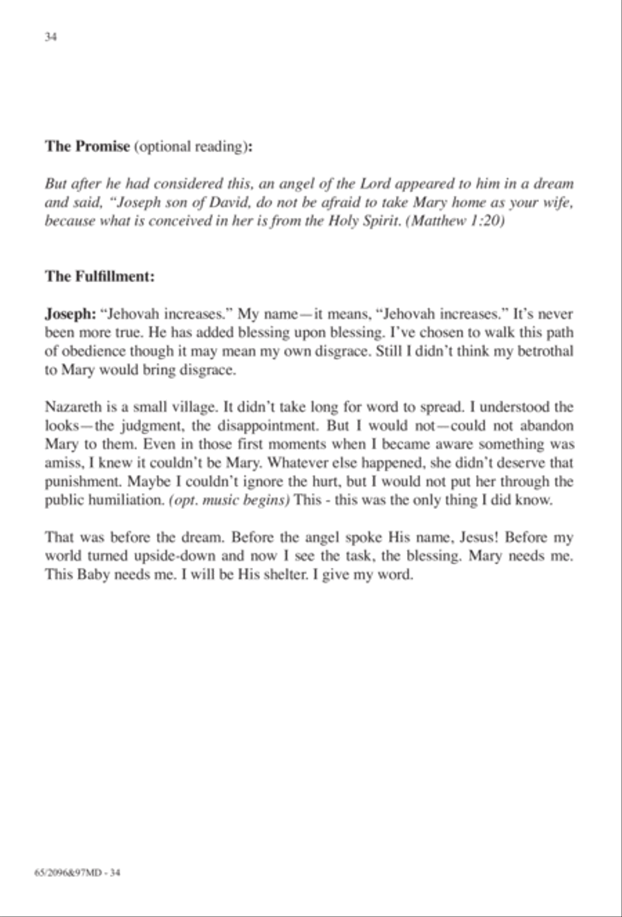 Behold, A Savior! Behold, A Savior! 4-Part scores gallery preview page 17