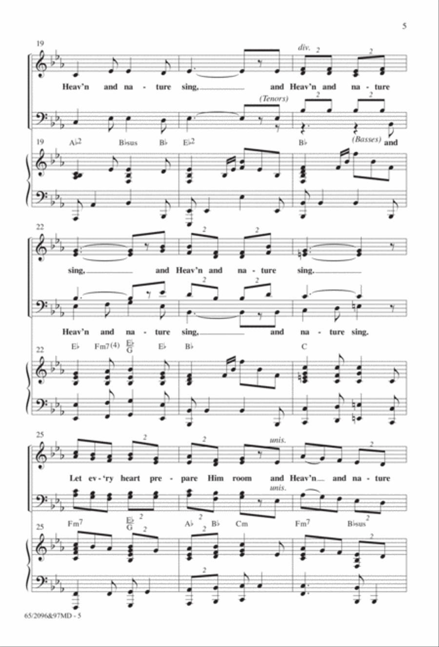Behold, A Savior! Behold, A Savior! 4-Part scores gallery preview page 4