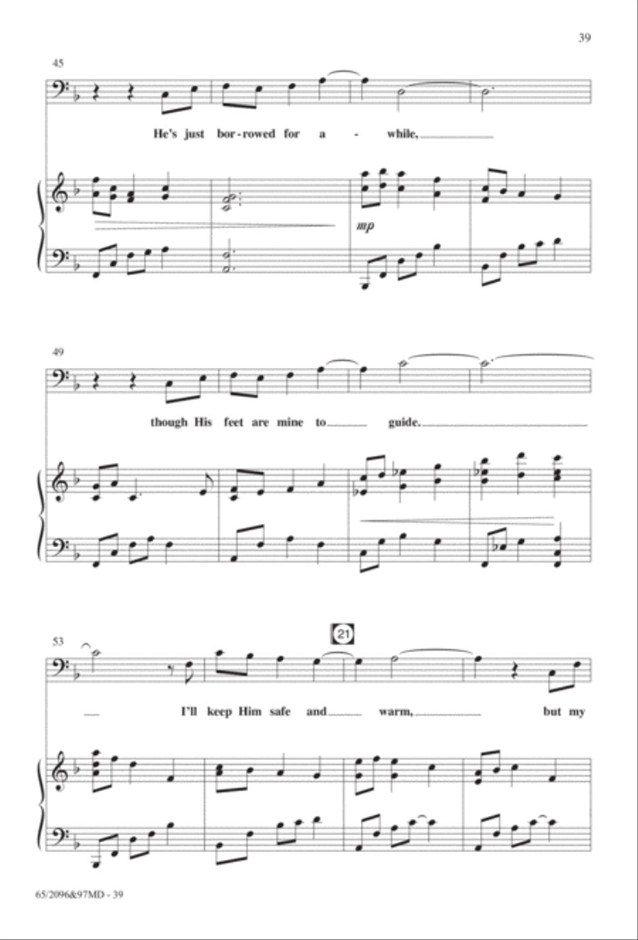 Behold, A Savior! Behold, A Savior! 4-Part scores gallery preview page 22