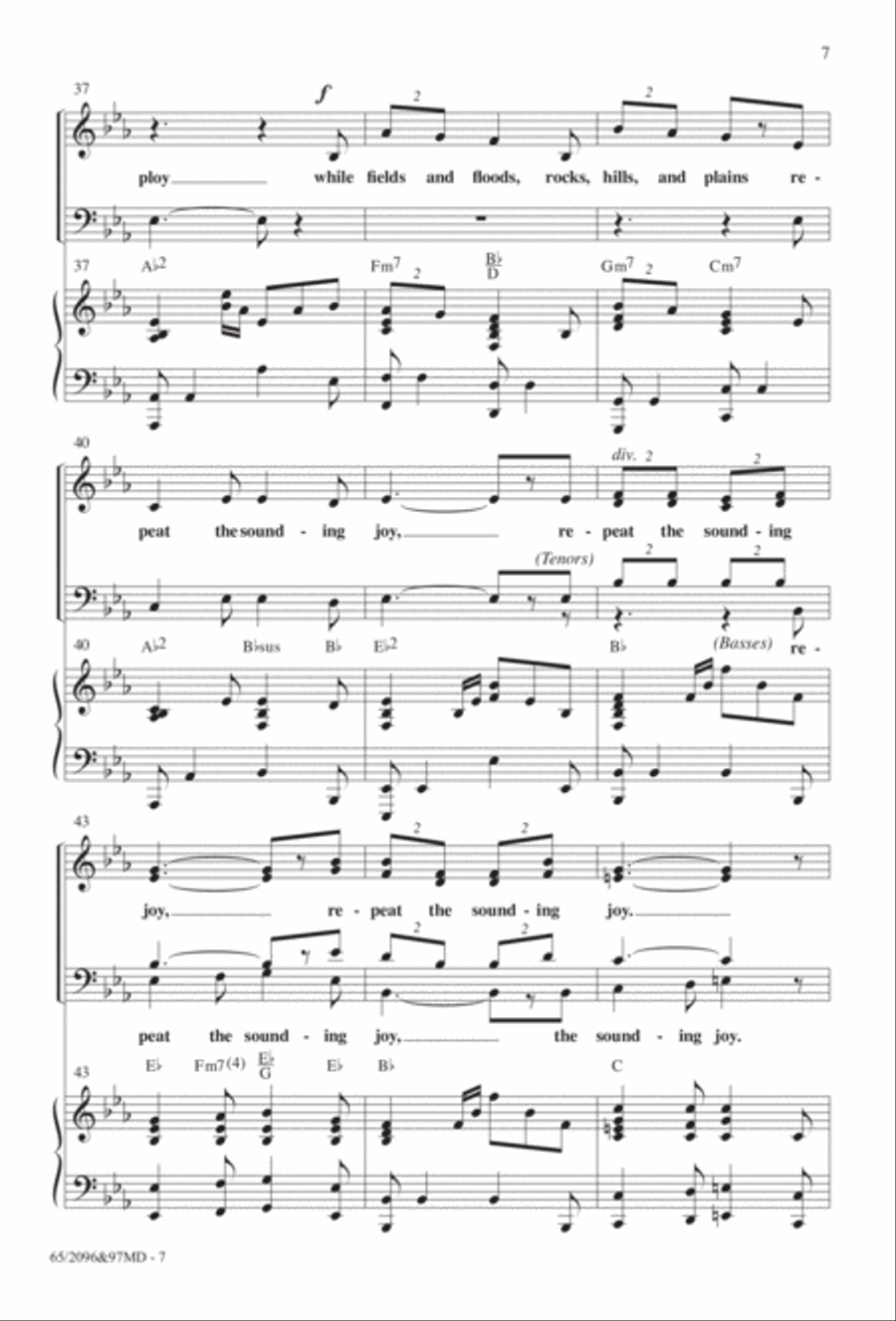 Behold, A Savior! Behold, A Savior! 4-Part scores gallery preview page 6