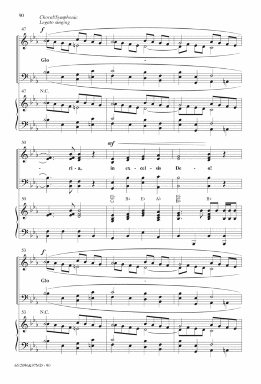 Behold, A Savior! Behold, A Savior! 4-Part scores gallery preview page 51