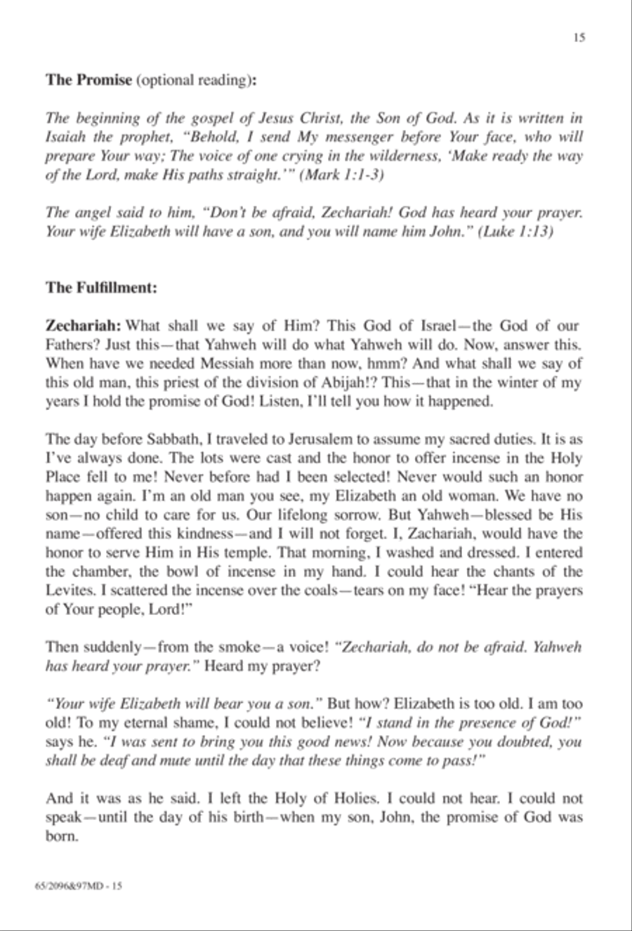 Behold, A Savior! Behold, A Savior! 4-Part scores gallery preview page 7