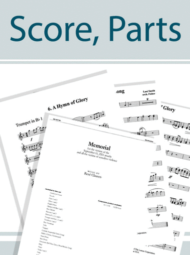 Let There Be Peace on Earth - Orchestral Score and Parts