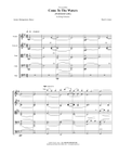 Come to the Waters (String orchestra)