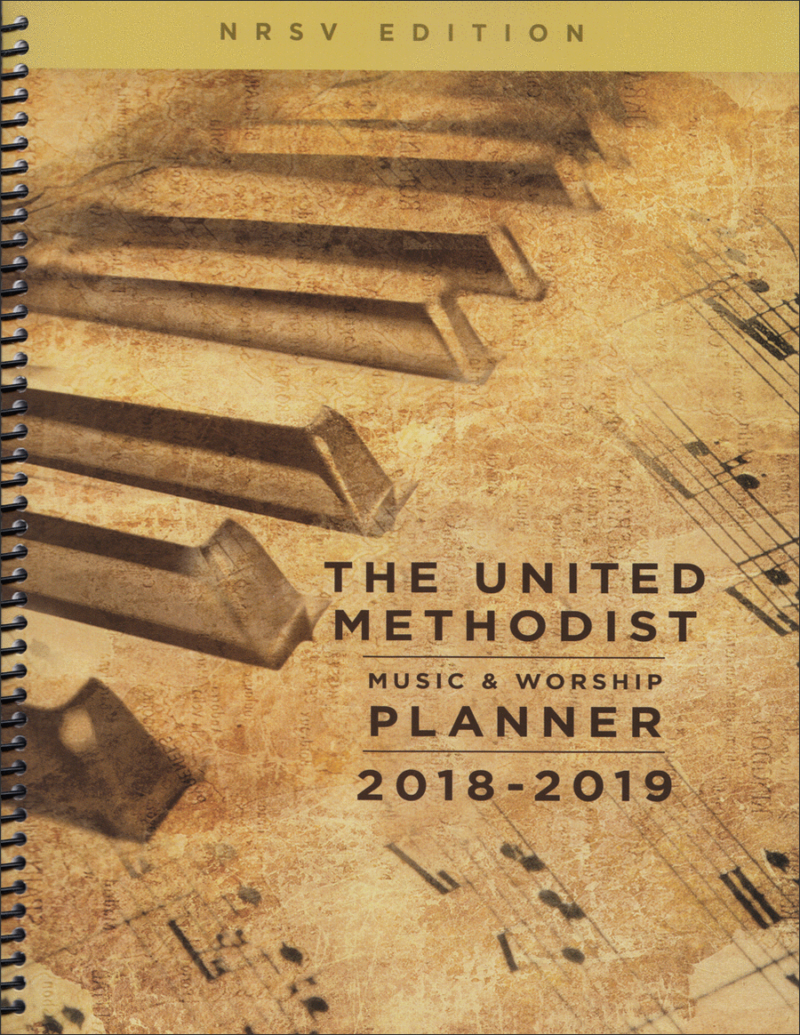 The United Methodist Music & Worship Planner 2018-2019 Collection / Songbook scores gallery preview page 1