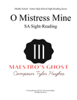 O Mistress Mine (Sight-Reading)