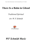 There Is a Balm in Gilead