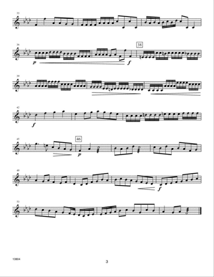 Intermediate Solos For Marimba Marimba scores gallery preview page 3