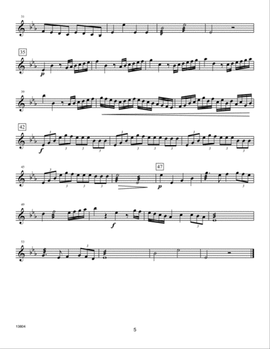 Intermediate Solos For Marimba Marimba scores gallery preview page 5