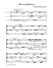 Three Sinfonias for Brass Trio