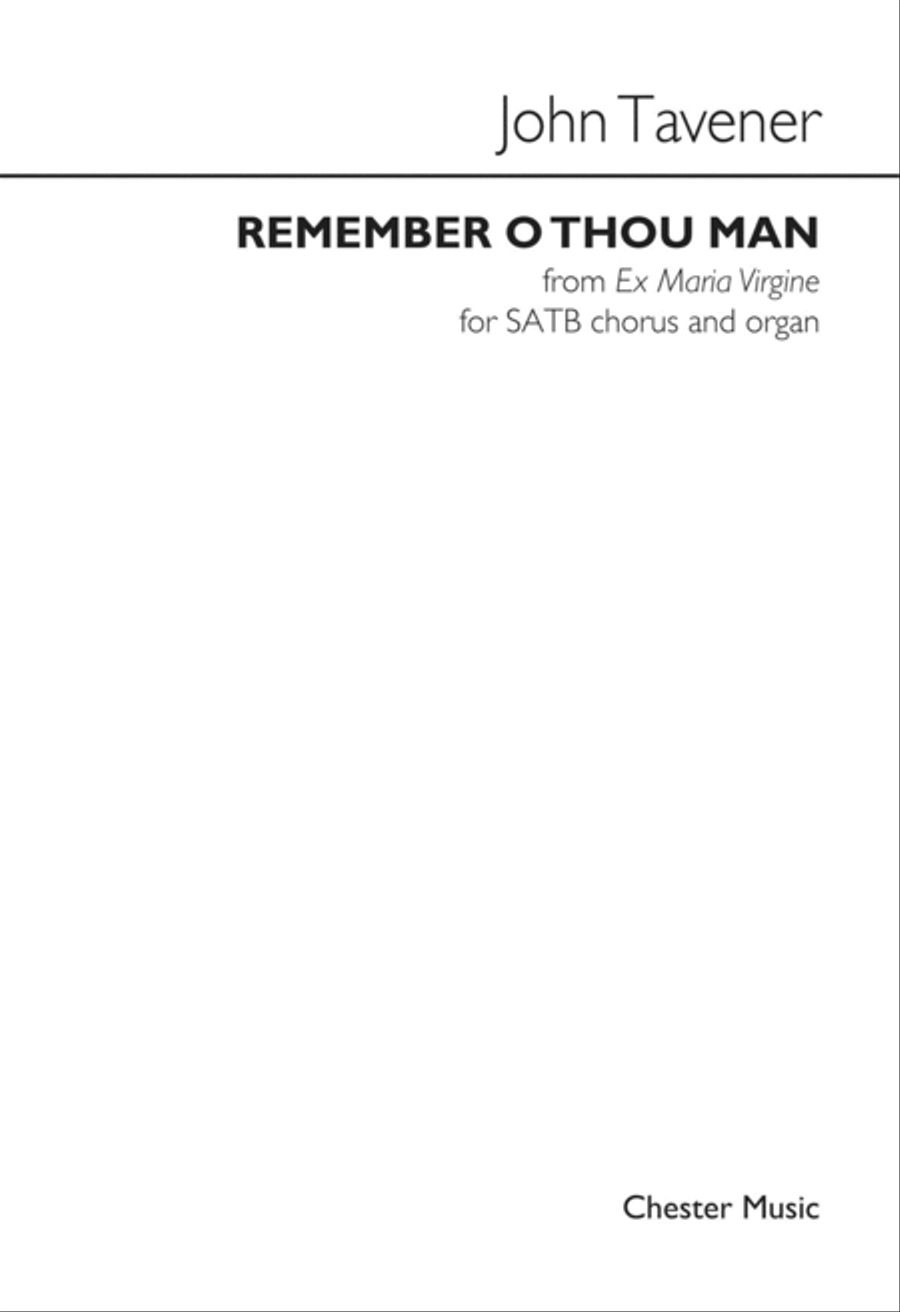 Remember O Thou Man from Ex Maria Virgine 4-Part scores gallery preview page 1