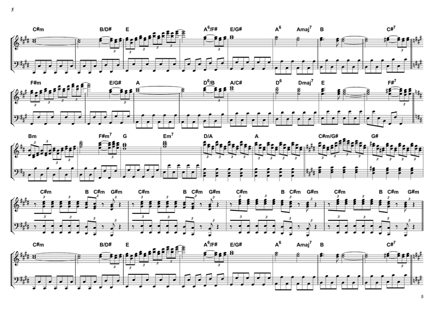 Child's Anthem Child's Anthem Piano scores gallery preview page 5
