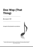 Doo Wop (that Thing)