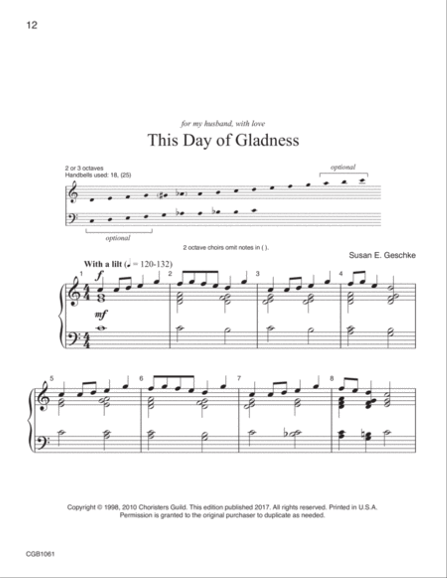 Joyfully Ring (2 or 3 octaves) Joyfully Ring (2 or 3 octaves) 3-Octaves scores gallery preview page 5