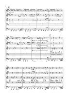 Can't Feel My Face Brass Ensemble scores gallery preview page 4
