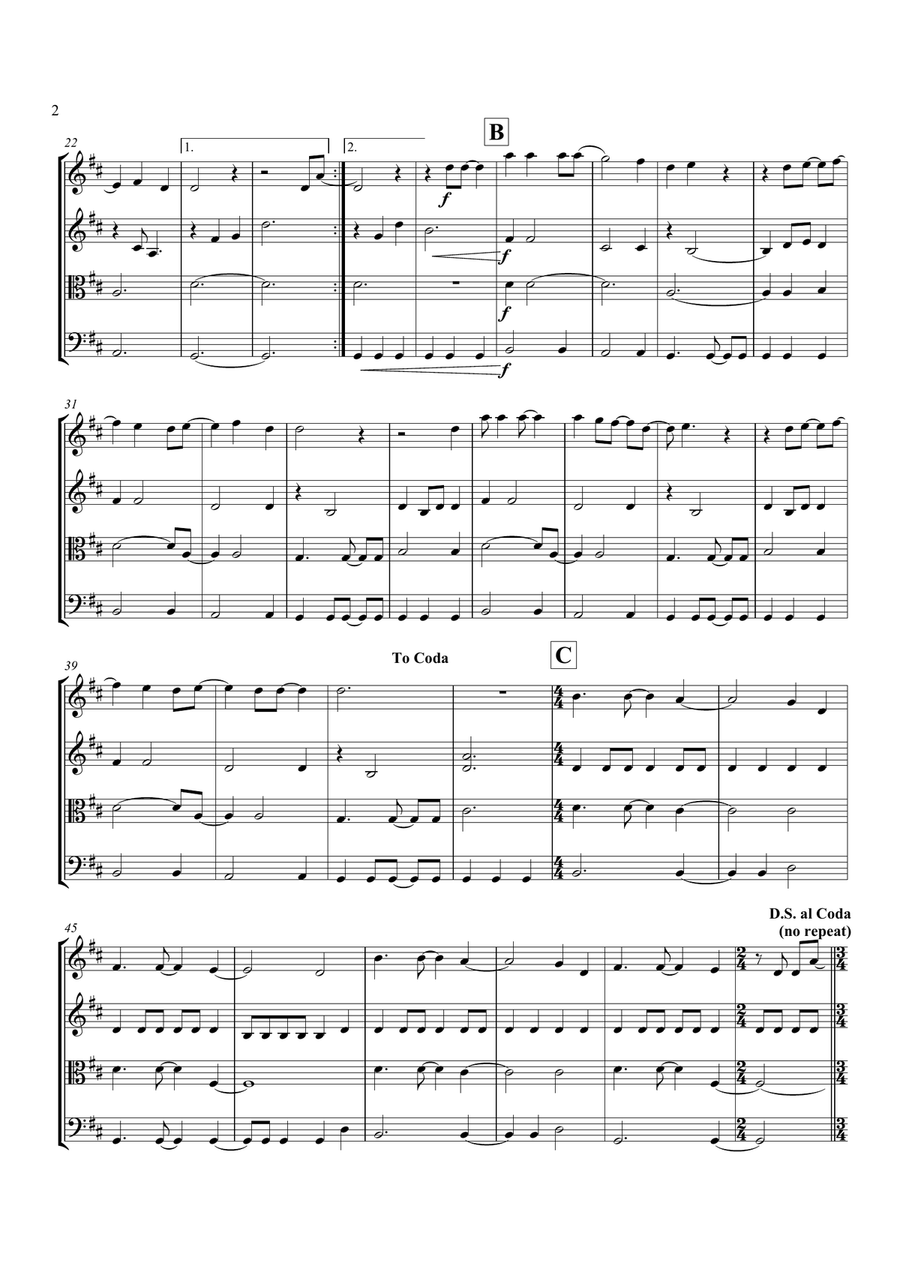 Iris String Quartet scores gallery preview page 3