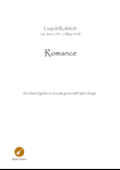 Guitar Classics Romance by Kozeluch