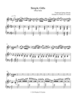 Simple Gifts - Oboe Solo