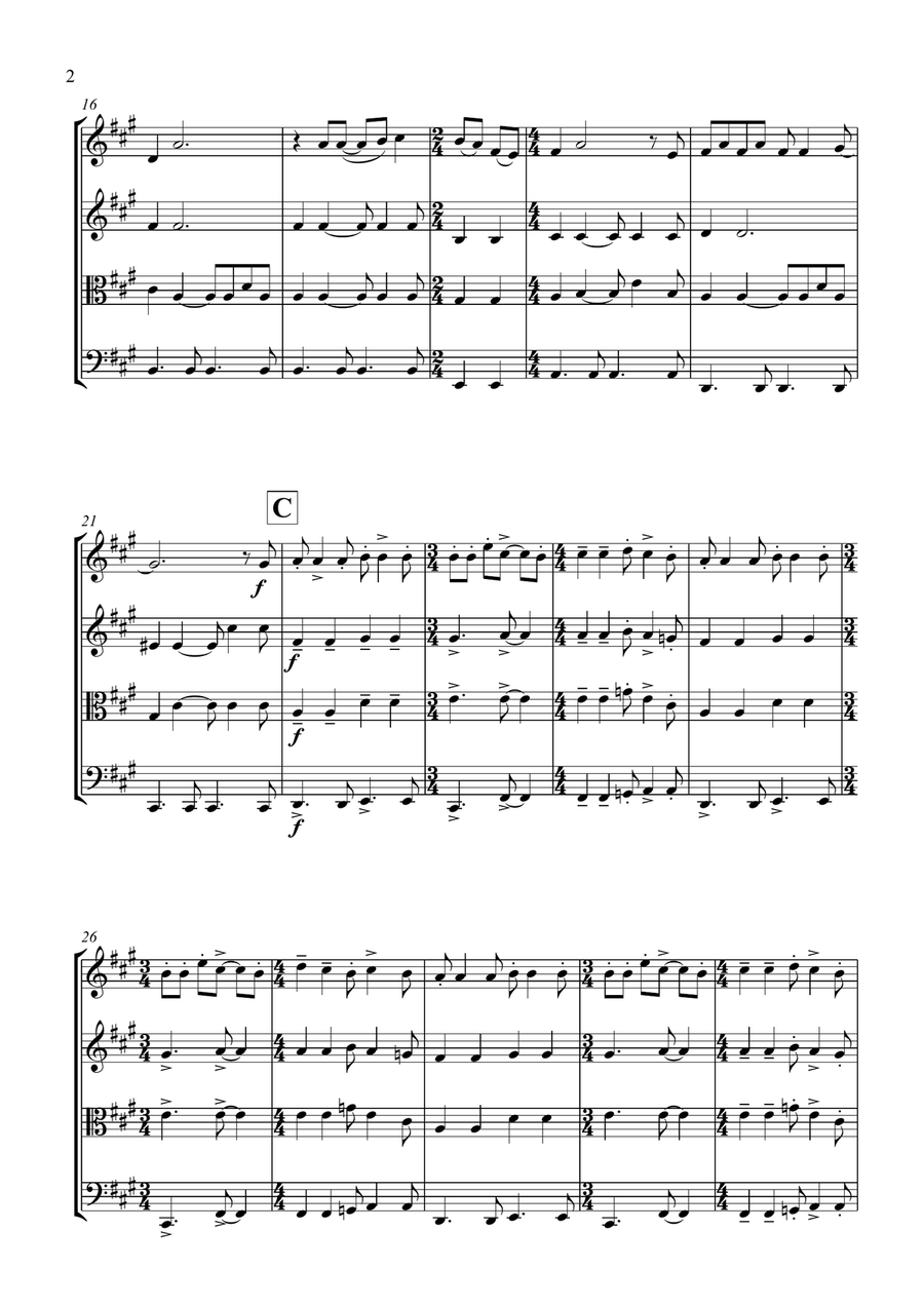 I Say A Little Prayer I Say A Little Prayer Small Ensemble scores gallery preview page 3