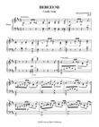 Berceuse (Lullaby or Cradle Song) - Thalberg