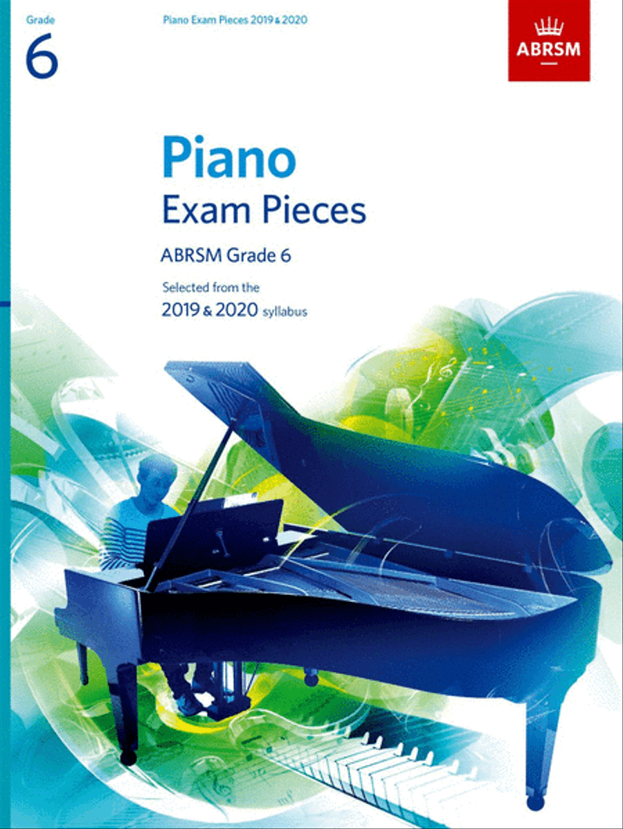 Piano Exam Pieces 2019 & 2020, ABRSM Grade 6 Piano Method scores gallery preview page 1