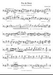 Pas de Deux for Solo Violoncello