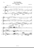 Three Miudilhas for Woodwind Trio - 1. Miudilha da Cidade