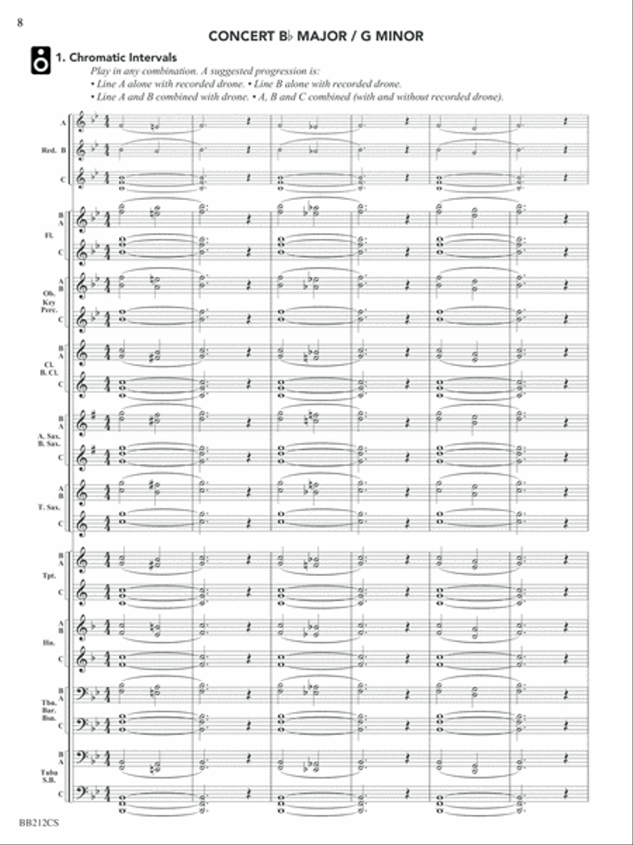 Tuned In - Conductor Tuned In - Conductor Concert Band scores gallery preview page 3