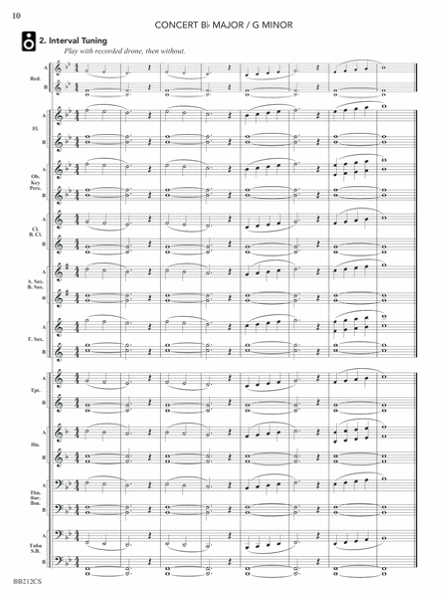 Tuned In - Conductor Tuned In - Conductor Concert Band scores gallery preview page 5