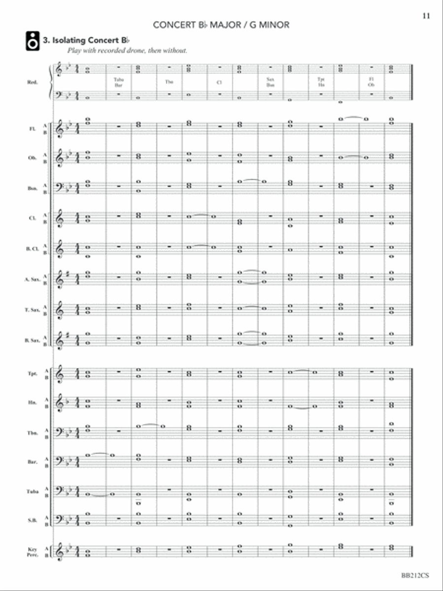 Tuned In - Conductor Tuned In - Conductor Concert Band scores gallery preview page 6
