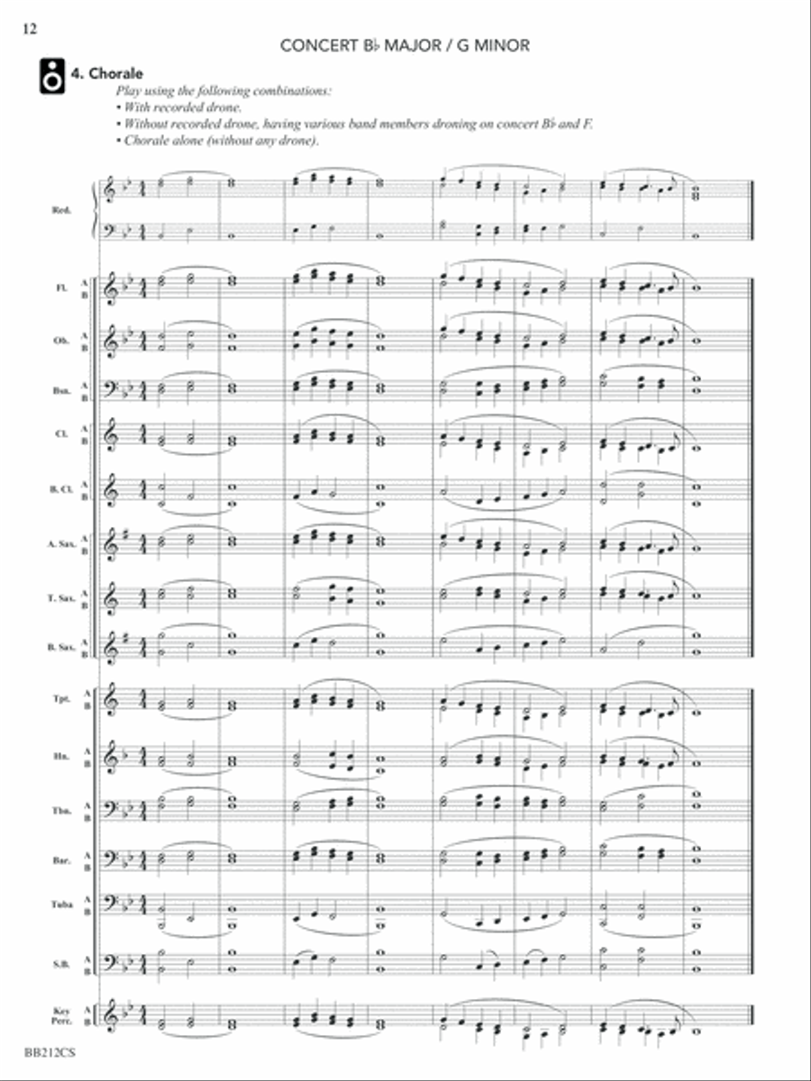 Tuned In - Conductor Tuned In - Conductor Concert Band scores gallery preview page 7