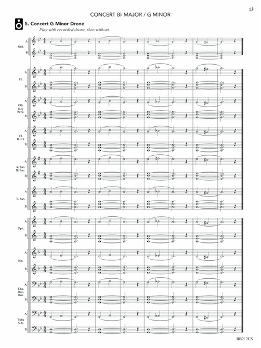 Tuned In - Conductor Tuned In - Conductor Concert Band scores gallery preview page 8
