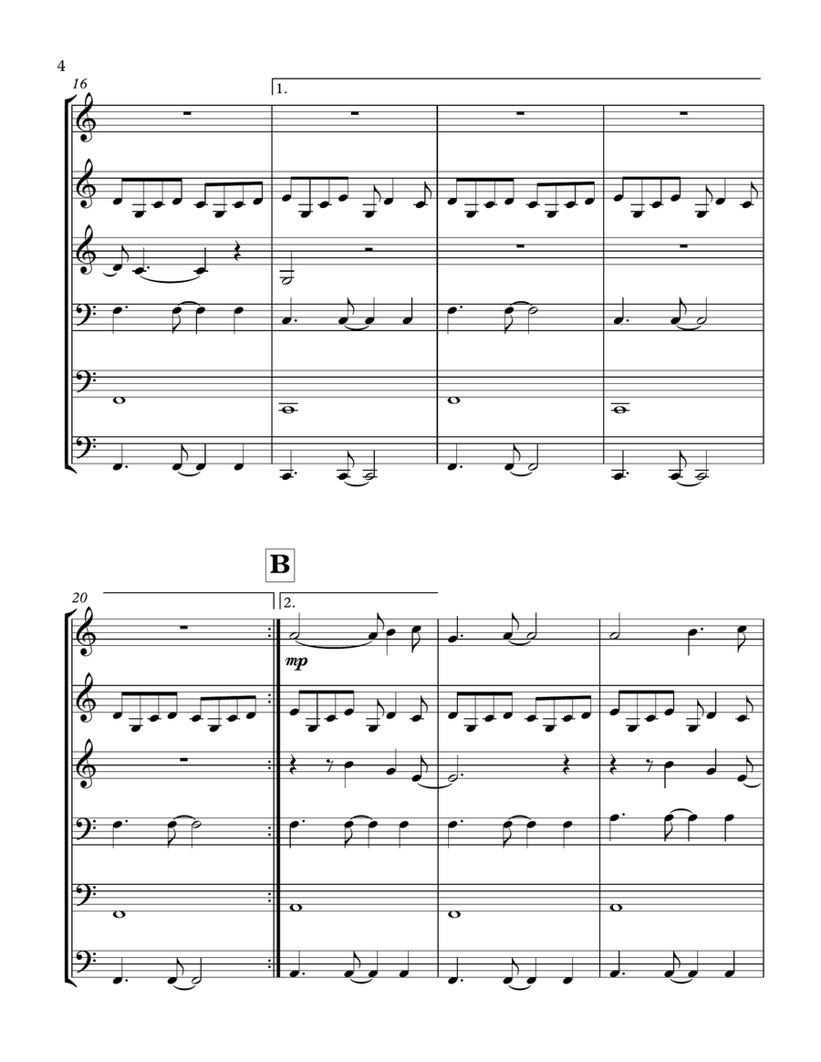 Brick Brick Brass Ensemble scores gallery preview page 4