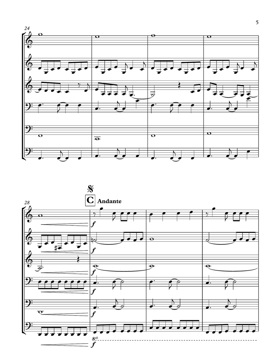 Brick Brick Brass Ensemble scores gallery preview page 5