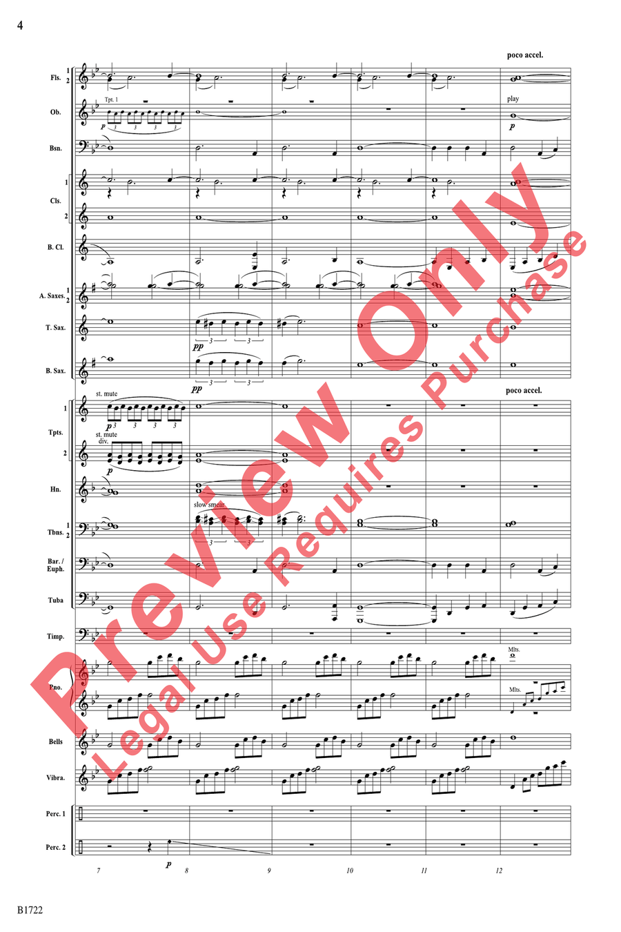 Tundra Tundra Concert Band scores gallery preview page 4