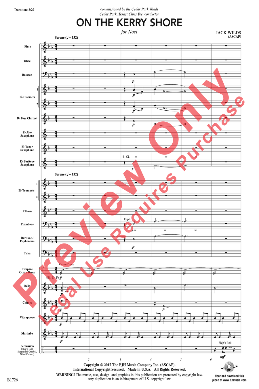 On the Kerry Shore On the Kerry Shore Concert Band scores gallery preview page 4
