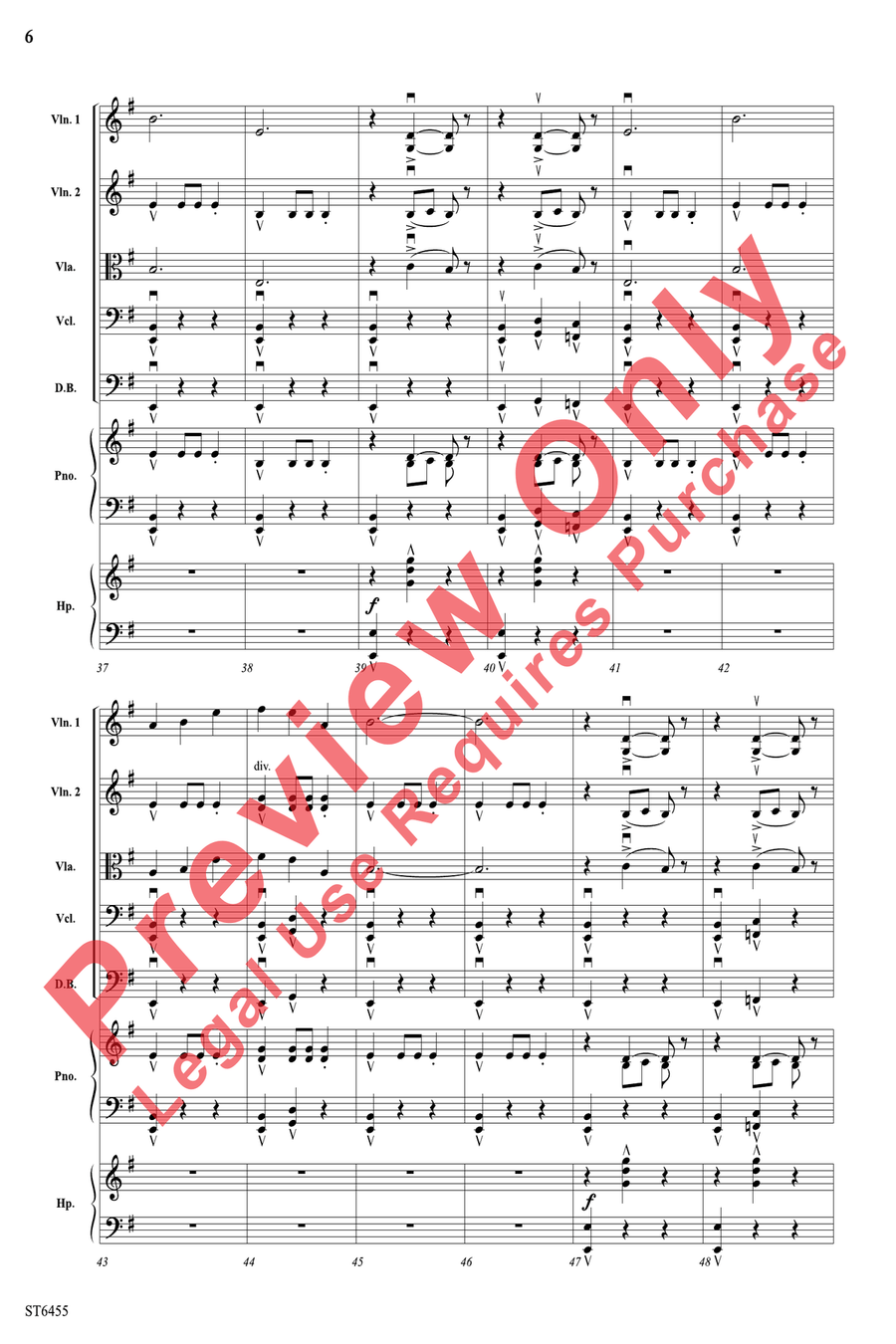 Rise of the Olympians Rise of the Olympians String Orchestra scores gallery preview page 6