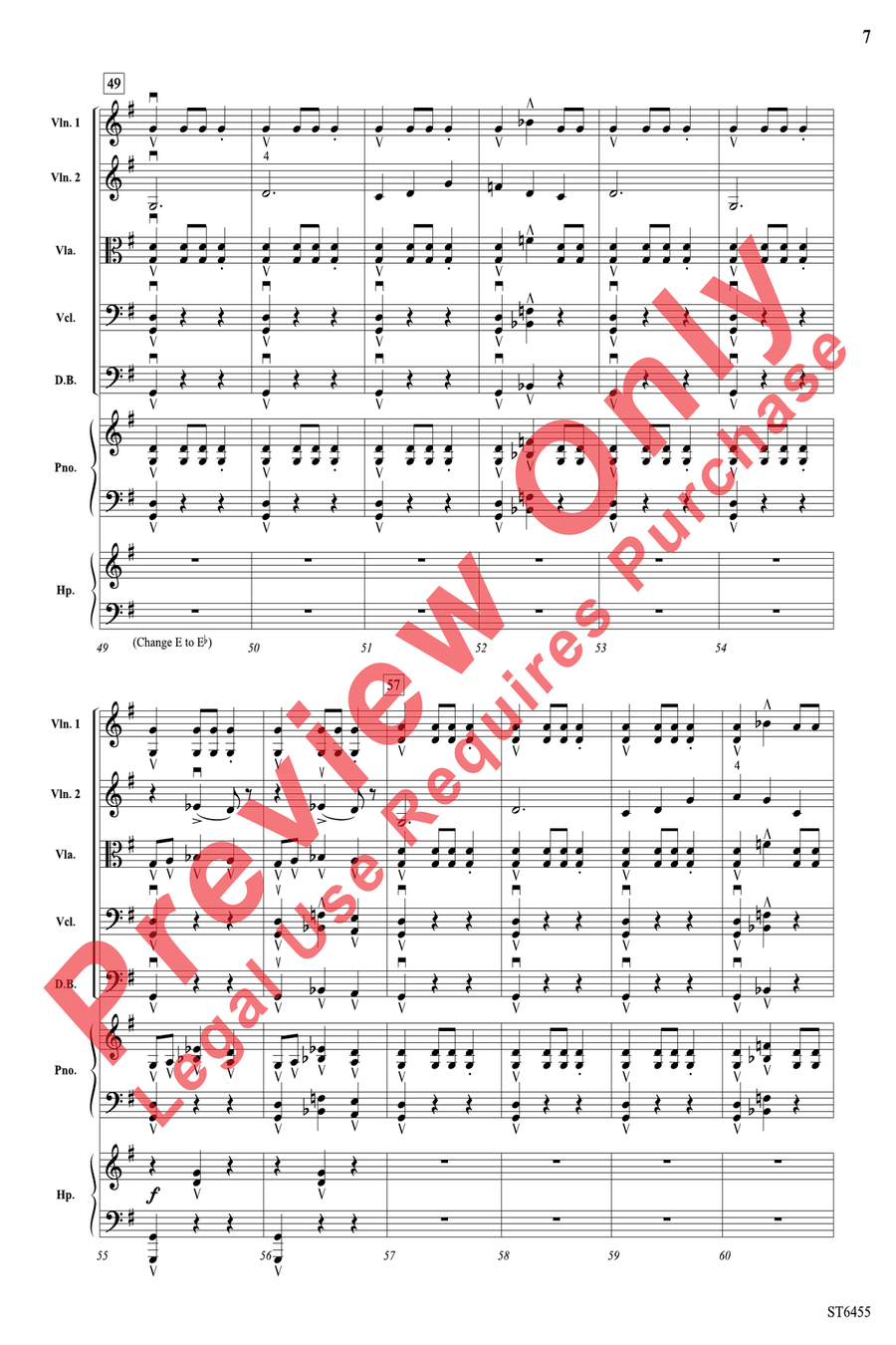 Rise of the Olympians Rise of the Olympians String Orchestra scores gallery preview page 7