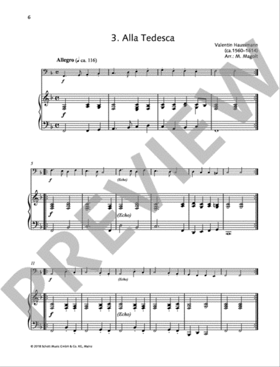 Easy Concert Pieces Double Bass scores gallery preview page 4