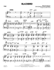 Blackbird - Piano