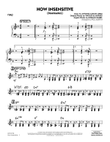 How Insensitive (Insensatez) - Piano