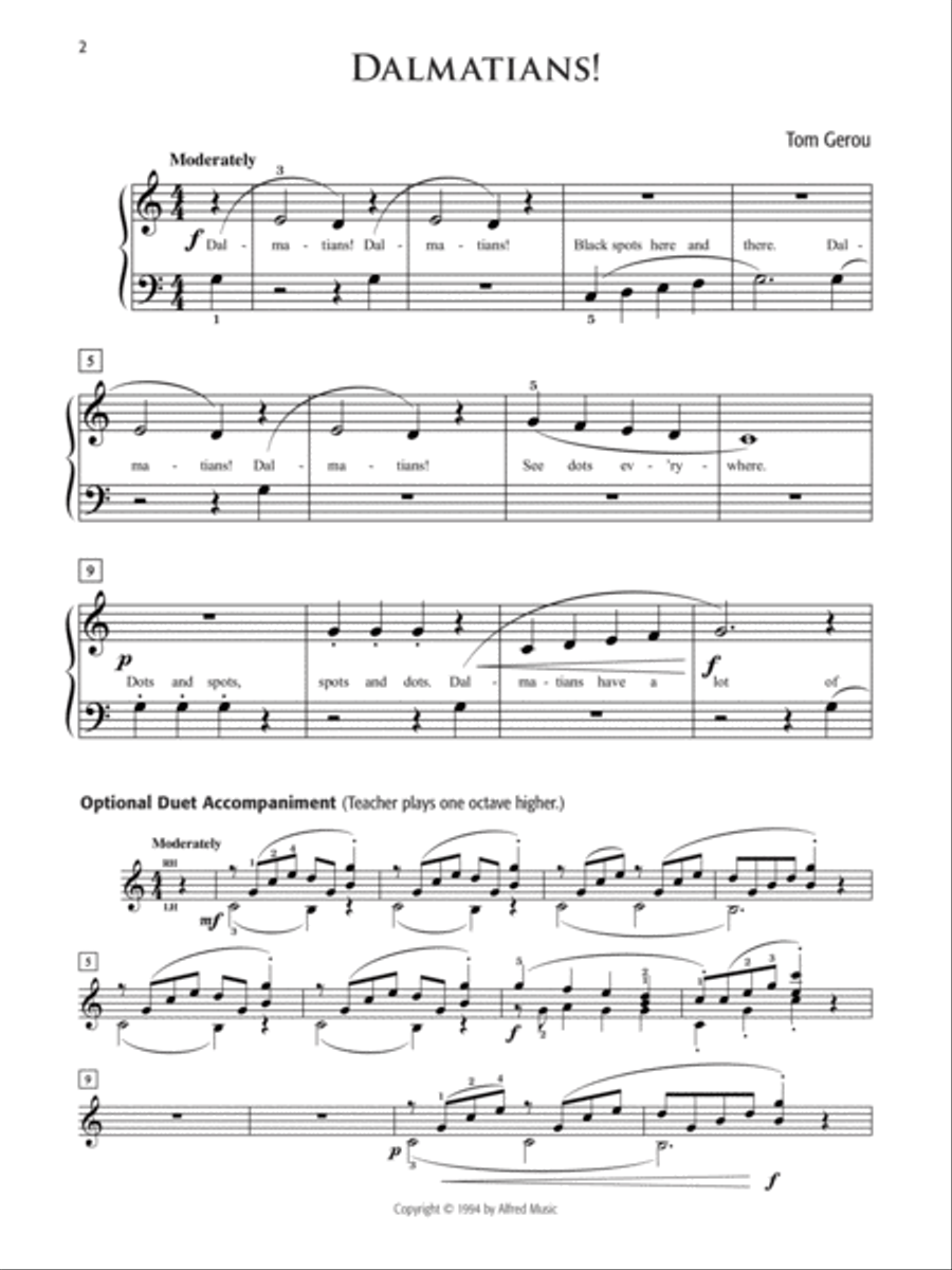 The Best of Tom Gerou Books 1-3 (Value Pack) Easy Piano scores gallery preview page 3