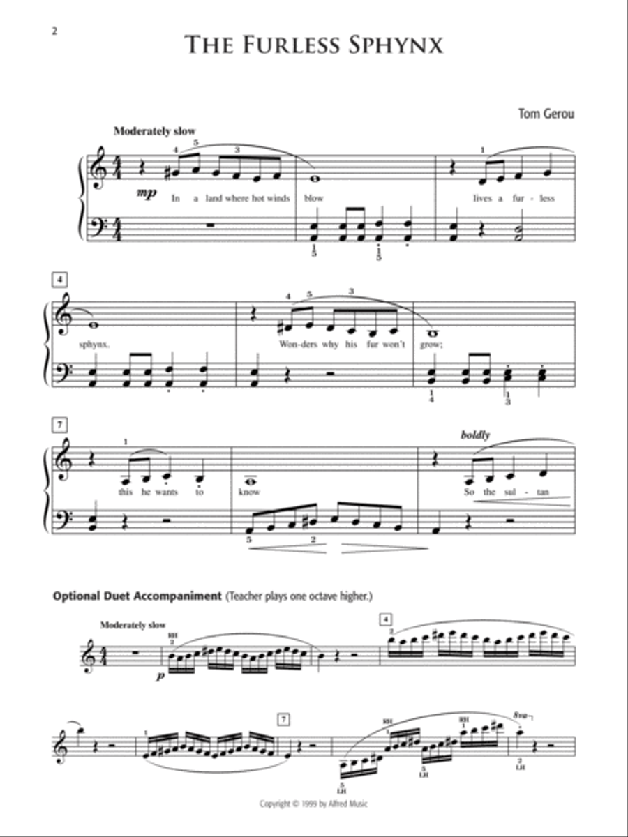 The Best of Tom Gerou Books 1-3 (Value Pack) Easy Piano scores gallery preview page 6