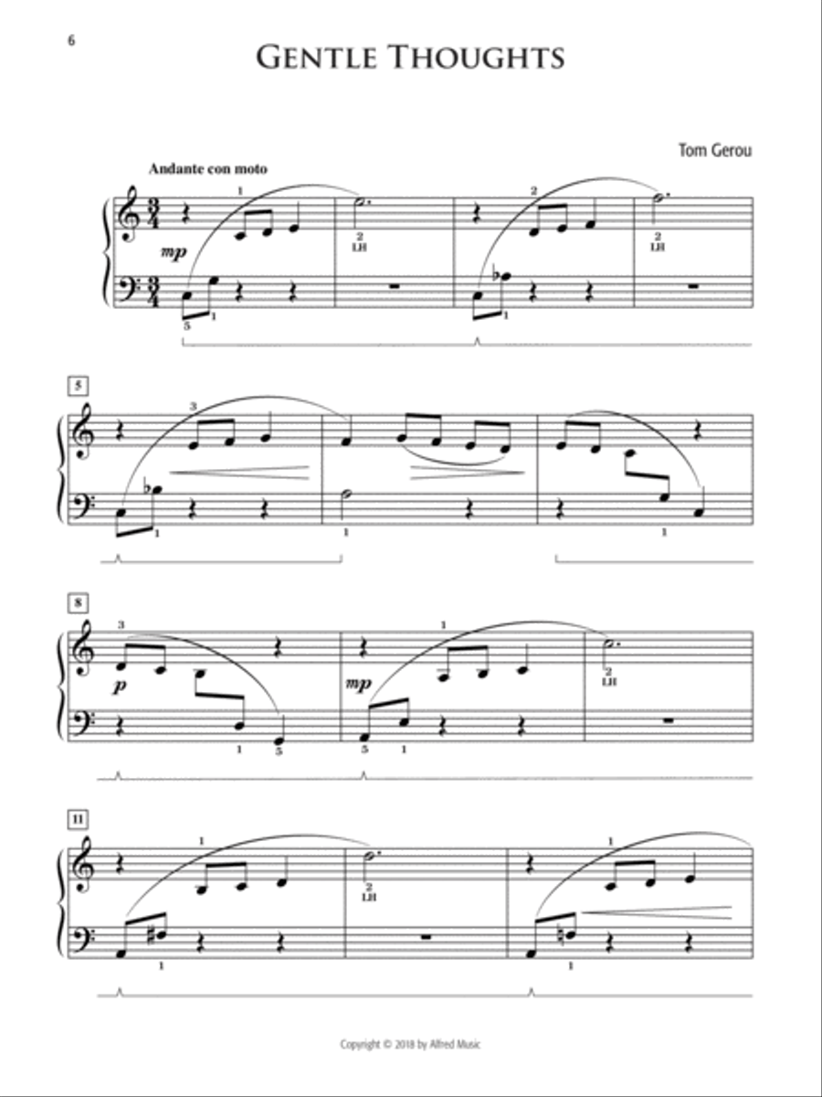 The Best of Tom Gerou Books 1-3 (Value Pack) Easy Piano scores gallery preview page 7