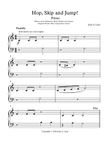 Hop, Skip and Jump! Piano duet