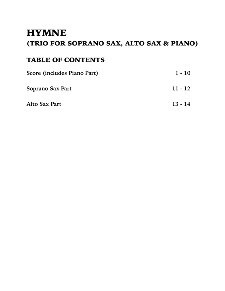 Hymne Small Ensemble scores gallery preview page 4