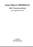 Jean-Thierry Boisseau: Suite Transcaucasienne for solo saxophone (any)
